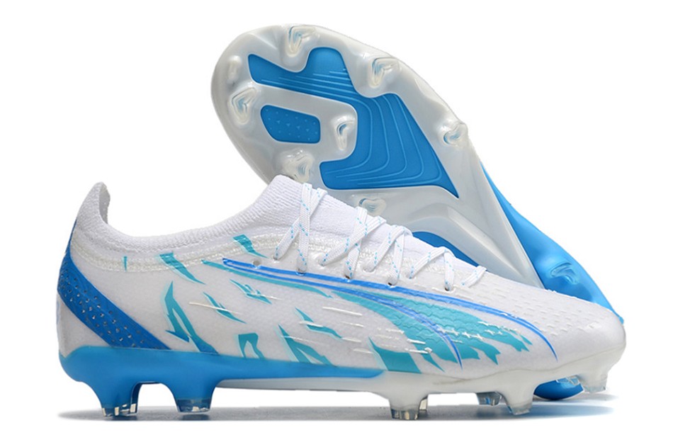 Puma Ultra Ultimate FG - blanc bleu
